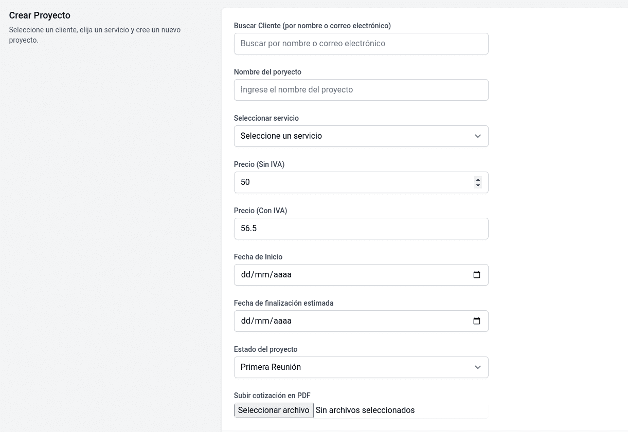 Imagen 3 de Project Management System